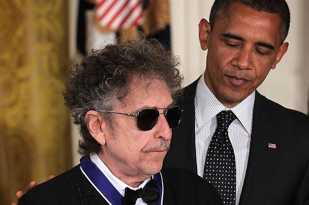 14. Bob Dylan & Barack Obama