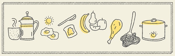 Учитывая, что постоянная работа Бет – это обеспечение читателей доступными, недорогими рецептами блюд, становится интересно, а чем питается сама Монсель в обычный будний день. Ниже вы увидите небольшой журнал блюд, которые можно увидеть на кухне Бет каждый день.