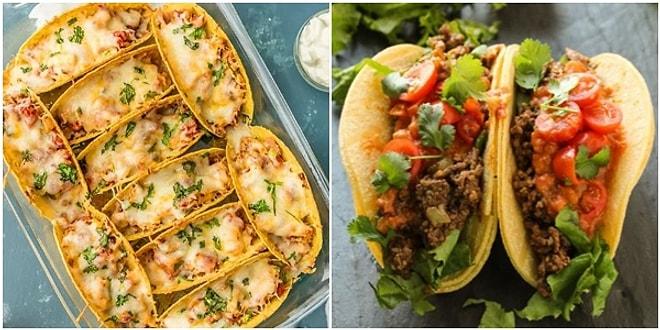 Atıştırmalık Olarak Değil Ana Öğün Olarak Tüketmek İsteyeceğiniz 12 Lezzetli Taco Tarifi