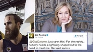 Harry Potter Gibi Yaralanan Gigi Datome'ye Kitabın Yazarı J.K. Rowling'den Cevap Geldi