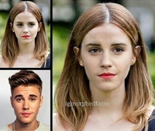 10. Emma Watson ve Justin Bieber