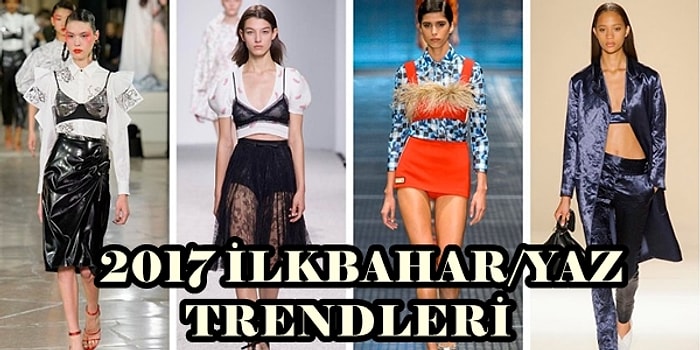 Moda Severler Buraya: İşte Marie Claire'den 2017 İlkbahar / Yaz Trendleri!