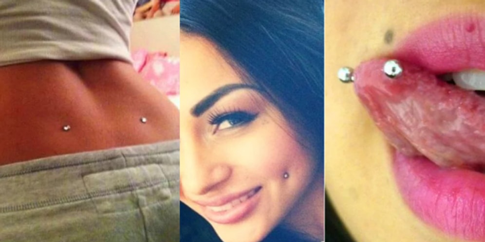 Bir Bakanın Bir Daha Baktığı, Yaptırması Cesaret İsteyen 16 Sıradışı Piercing