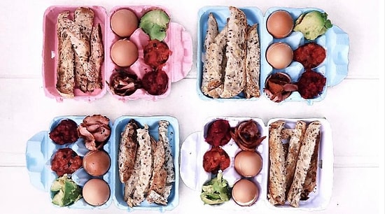 В одном из австралийских кафе еду подают в коробках из-под яиц