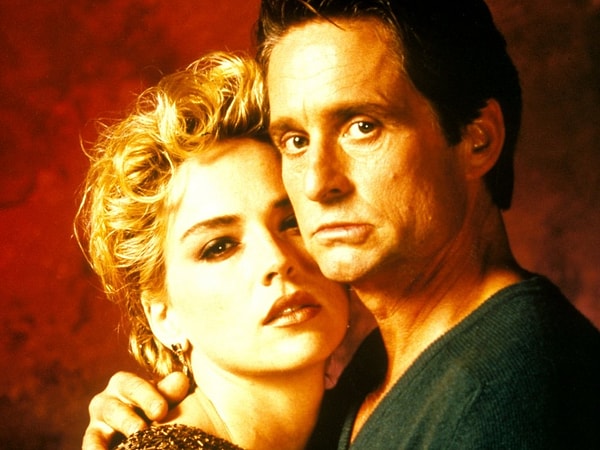 7. Майкл Дуглас и Шэрон Стоун, «Основной инстинкт»
