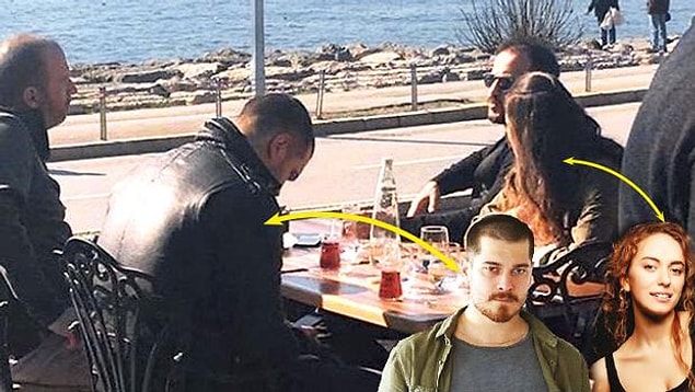 2. Çağatay Ulusoy, adının aşk dedikodularına karıştığı Duygu Sarışın'la ilk kez kez birlikte objektiflere yakalandı.