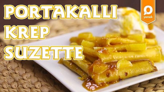 Fransız Lezzetlerini Kahvaltıya Taşımanın En Güzel Hali: Portakallı Krep Suzette Tarifi