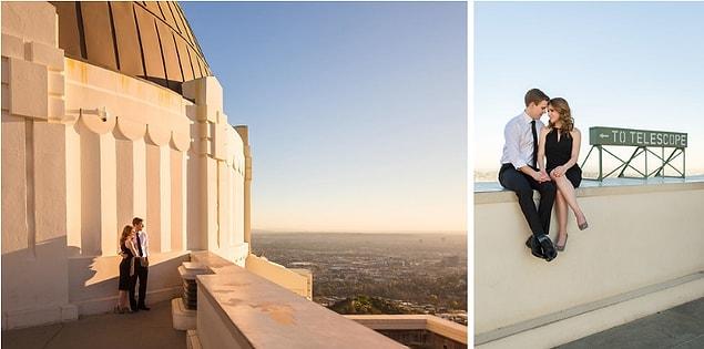The couple, who are big fans of the movie, went to the Griffith Observatory on their first date like in the movie.