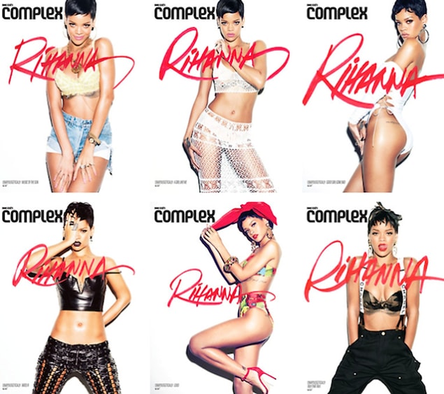 A combination of covers from her albums on Complex Magazine...