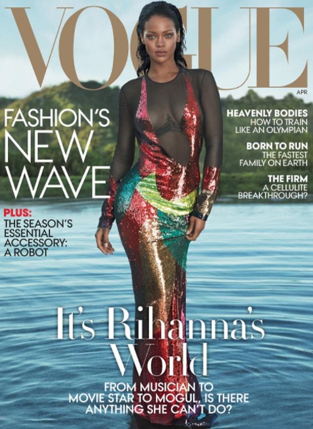 Last year's Vogue cover is stunning..