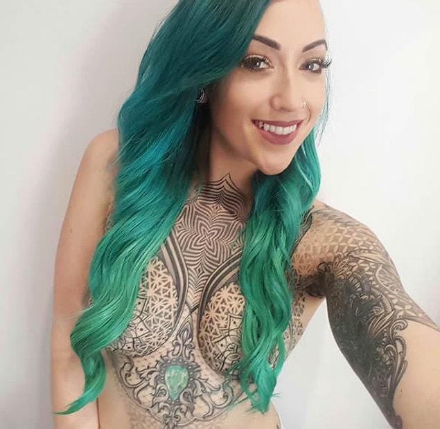 Summer McInerney, from Brisbane, Australia, has spent a total of $16,000 getting herself inked, after initially planning to get just a single sleeve tattoo.