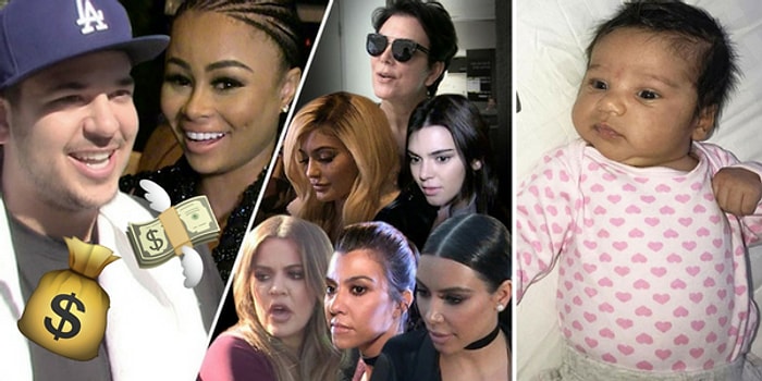 Blac Chyna Kardashian Ailesinin Pisliğini Ortaya Dökmemek İçin 50 Milyon Dolar İstiyor!