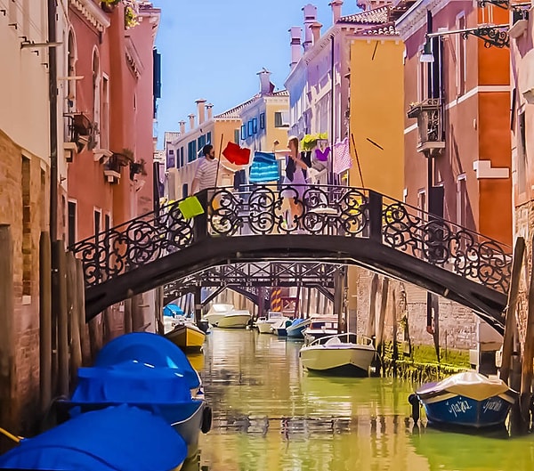 Венеция, Италия - "Стирка"