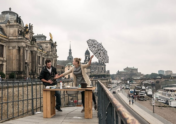 Дрезден, Германия - "Мытье посуды"