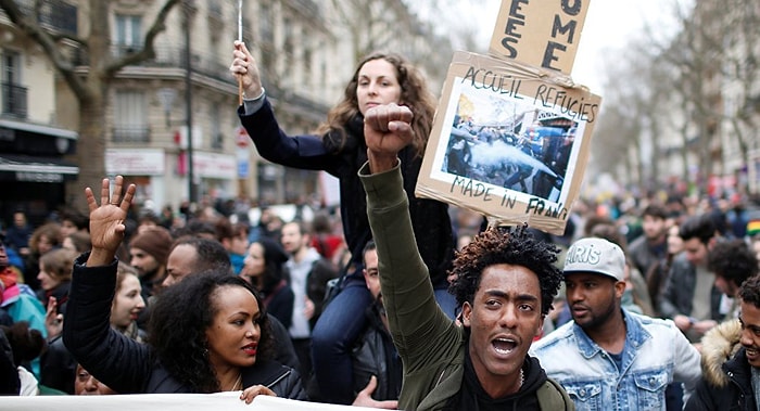 Paris'teki Polis Şiddeti Protestolarından 17 Çarpıcı Fotoğraf