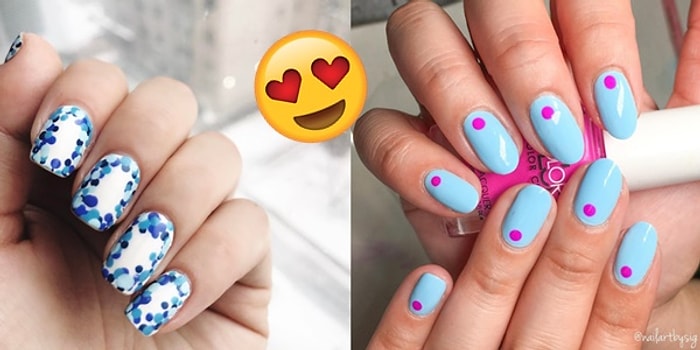 Puantiye Sevdalıları Buraya! Tırnaklarınızı Sokabileceğiniz Birbirinden Minnoş 21 Şekil