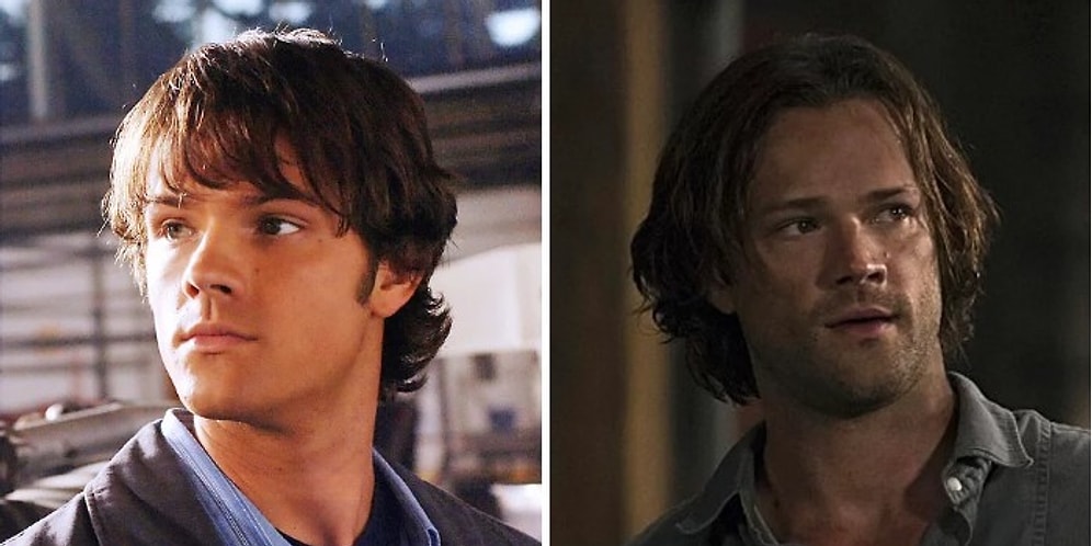 Supernatural Dizisinde Yer Almış Oyuncuların Değişimlerini Gösteren 16 Karşılaştırma