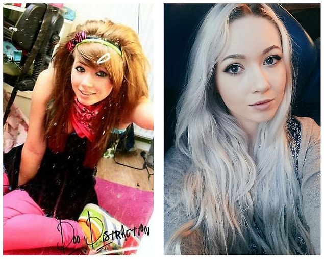 26. "Then (15) being bullied for my looks, Now (23) being loved for my looks."
