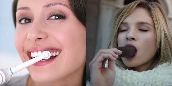 14 бессмысленных вещей, которые делают девушки в рекламе