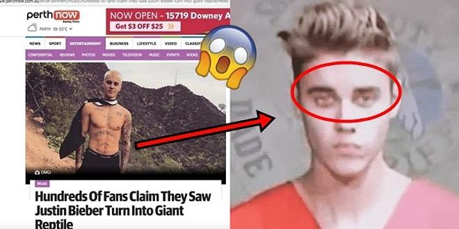 Justin Bieber'ın Şekil Değiştiren Bir Kertenkele Olmasıyla İlgili Bilmeniz Gereken Her Şey