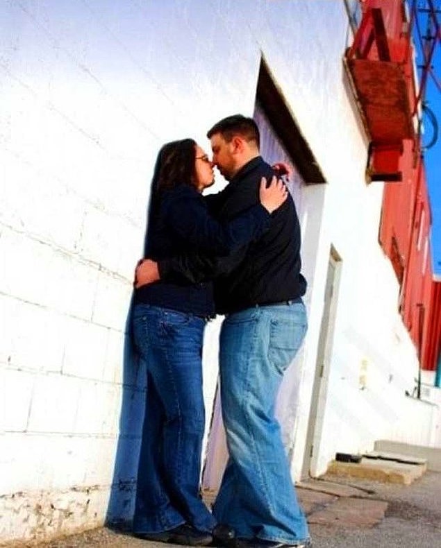 6. You thought matching clothes would be a lot sexier…
