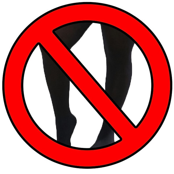 16. Что хочется сказать в заключении... Колготки — адское подобие кандалов, а еще они ужасно чешутся! Требуем запретить колготки!