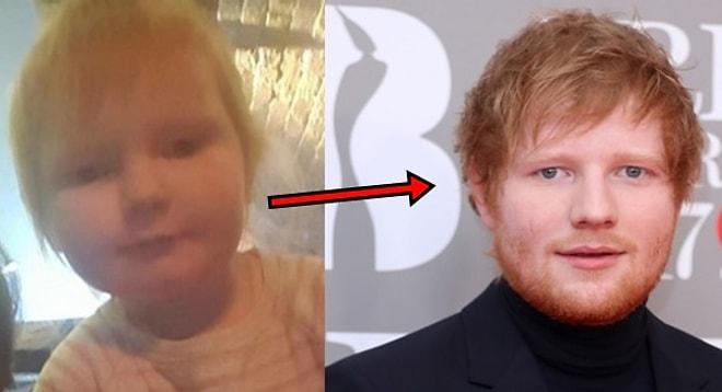 Ed Sheeran'a Kendisinden Çok Benzediği İçin İnternete Kafayı Yedirten 2 Yaşındaki Bebek