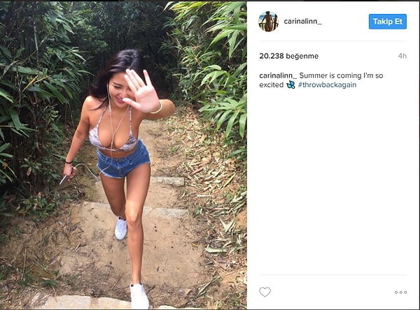 5. "Я не модель, я обычная медсестра. И я не делаю эти фото для того, чтобы стать знаменитой", - говорит Карина