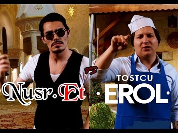 Destansı Rap Savaşları: Nusret vs Tostçu Erol