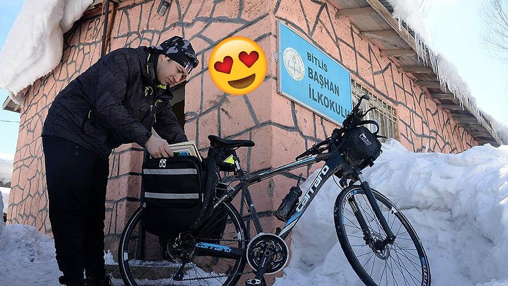 Bitlis'teki Köy Çocuklarının 'Bisikletli' Kütüphanecisi Hakan Yücel ile Tanışın!