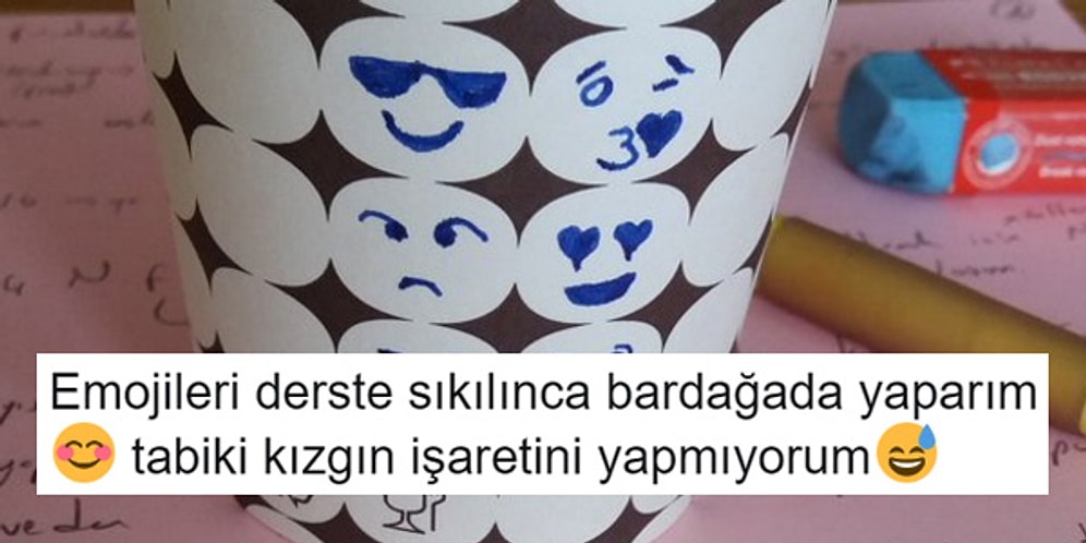 Derste Sıkılınca Yaratıcılığın Yüzüne Yüzüne Vuranlardan 14 Komik Paylaşım