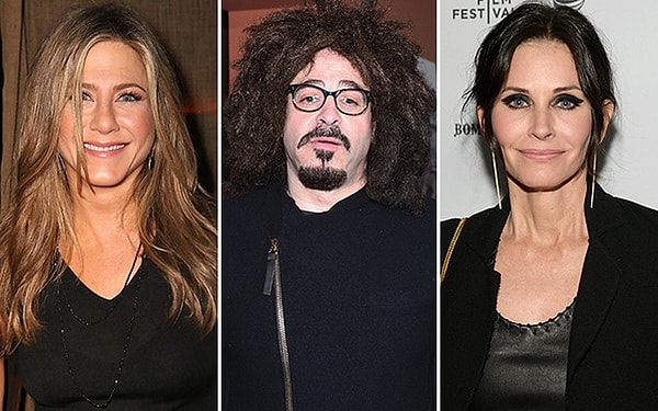 2. Дженнифер Энистон и Кортни Кокс