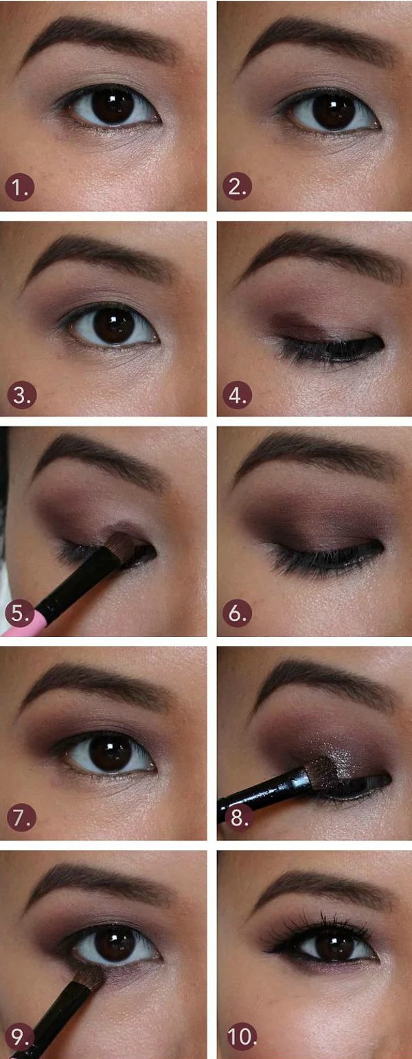 10. А также ты можешь добавить в смоки немного цвета: