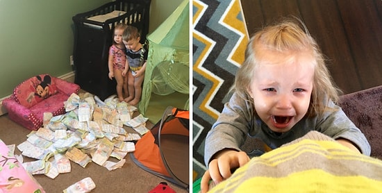 10 фото, наглядно показывающих, что значит быть матерью троих детей