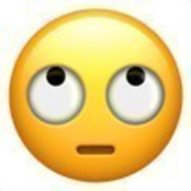 5. "Face with rolling eyes."