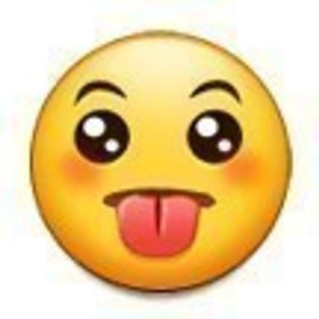 6. "Face with stuck-out tongue."