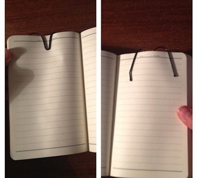 6. Bend up a bobby pin to make a bookmark when you're in a pinch.