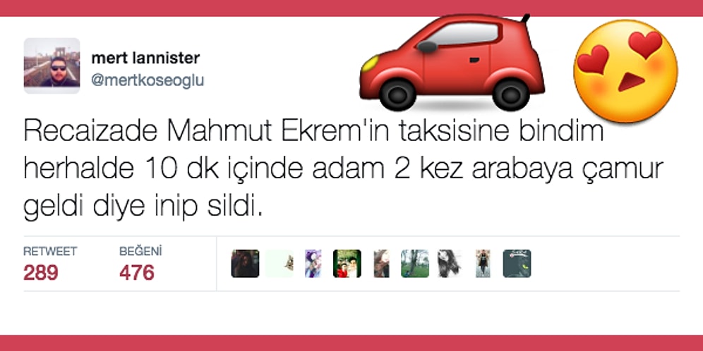 Araba Sevdasına Yaptıkları Göndermelerle Recaizade Mahmud Ekrem'e Taş Çıkartan 15 Kişi