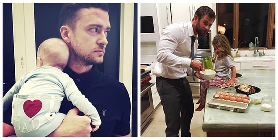 40 фото счастливых звездных папочек и их очаровательных детей