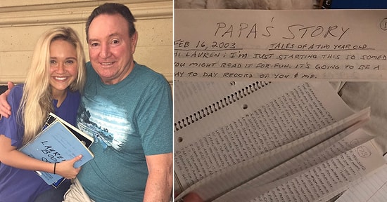 Дедушка подарил 16-летней внучке 3 тетради, заполненные их общими воспоминаниями, и все плачут от умиления