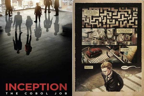 9. "Inception: The Cobol Job" adında bir çizgi roman serisi bulunuyor.