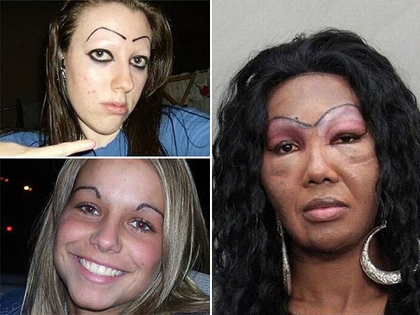 5. Зачем выщипывать брови, а на их месте рисовать МОНОБРОВЬ?