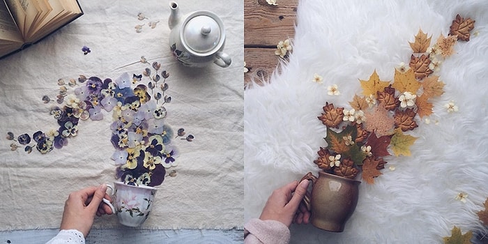 Rus Sanatçıdan Fincanlarla Yapılan Muazzam Derecede Güzel 18 Şairane Kompozisyon