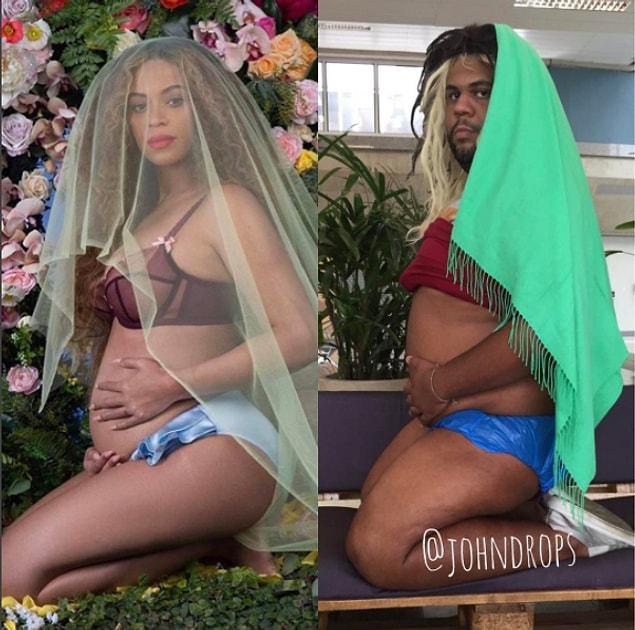 16. Pregnant Beyonce!