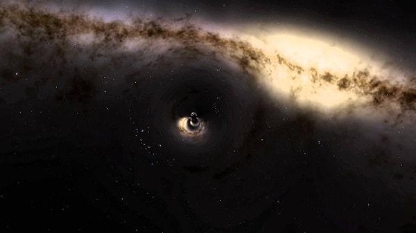 Kara deliğin kütlesi 1 milyar Güneş kütlesi olarak hesaplanmış.