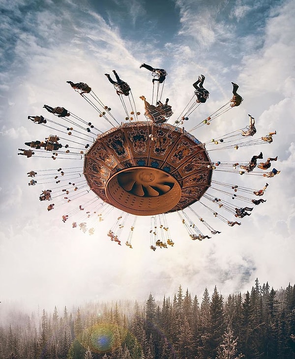 9. Свои работы Хусейн размещает на странице в Instagram.