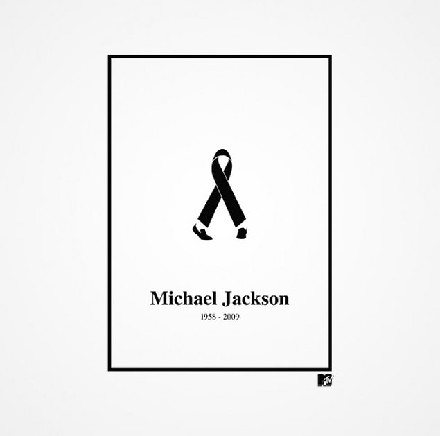 11. Michael Jackson Commemorative Logo