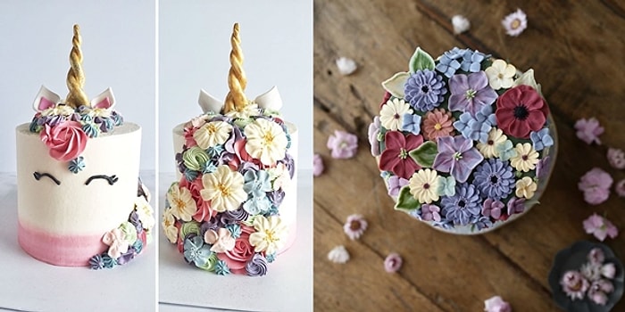 Baharın Gelişiyle Çiçek Açan Sanatsal Pastalardan 29 Göz Doyuran Fotoğraf