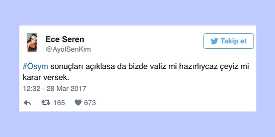 ÖSYM'nin YGS Sonuçlarını Beklerken Mizahtan Full Çeken 17 Kişi