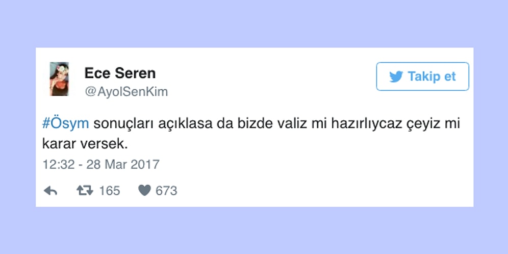 ÖSYM'nin YGS Sonuçlarını Beklerken Mizahtan Full Çeken 17 Kişi